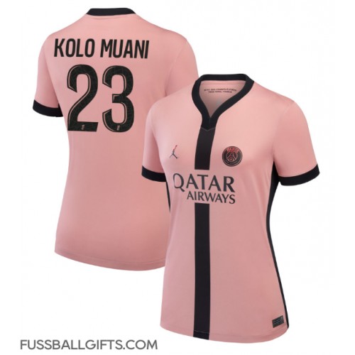 Paris Saint-Germain Randal Kolo Muani #23 Fußballbekleidung 3rd trikot Damen 2024-25 Kurzarm